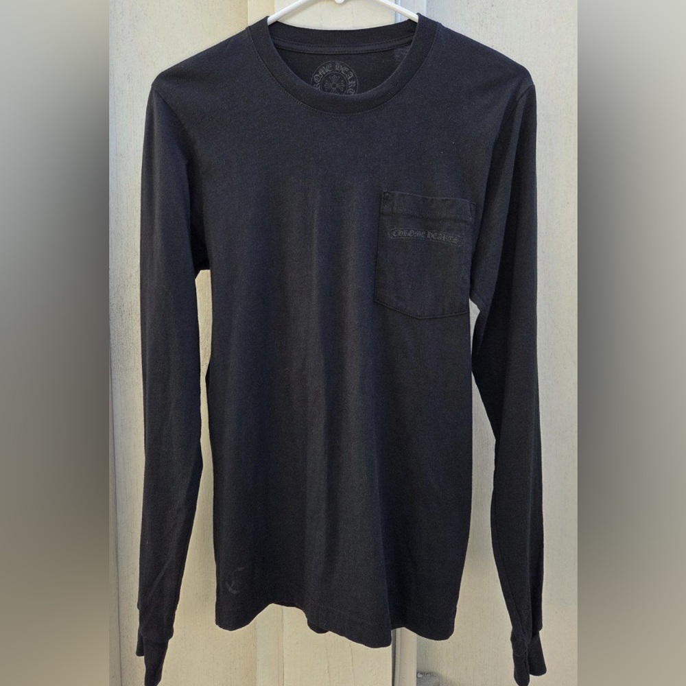 Chrome Hearts  Black Long Sleeve Tee